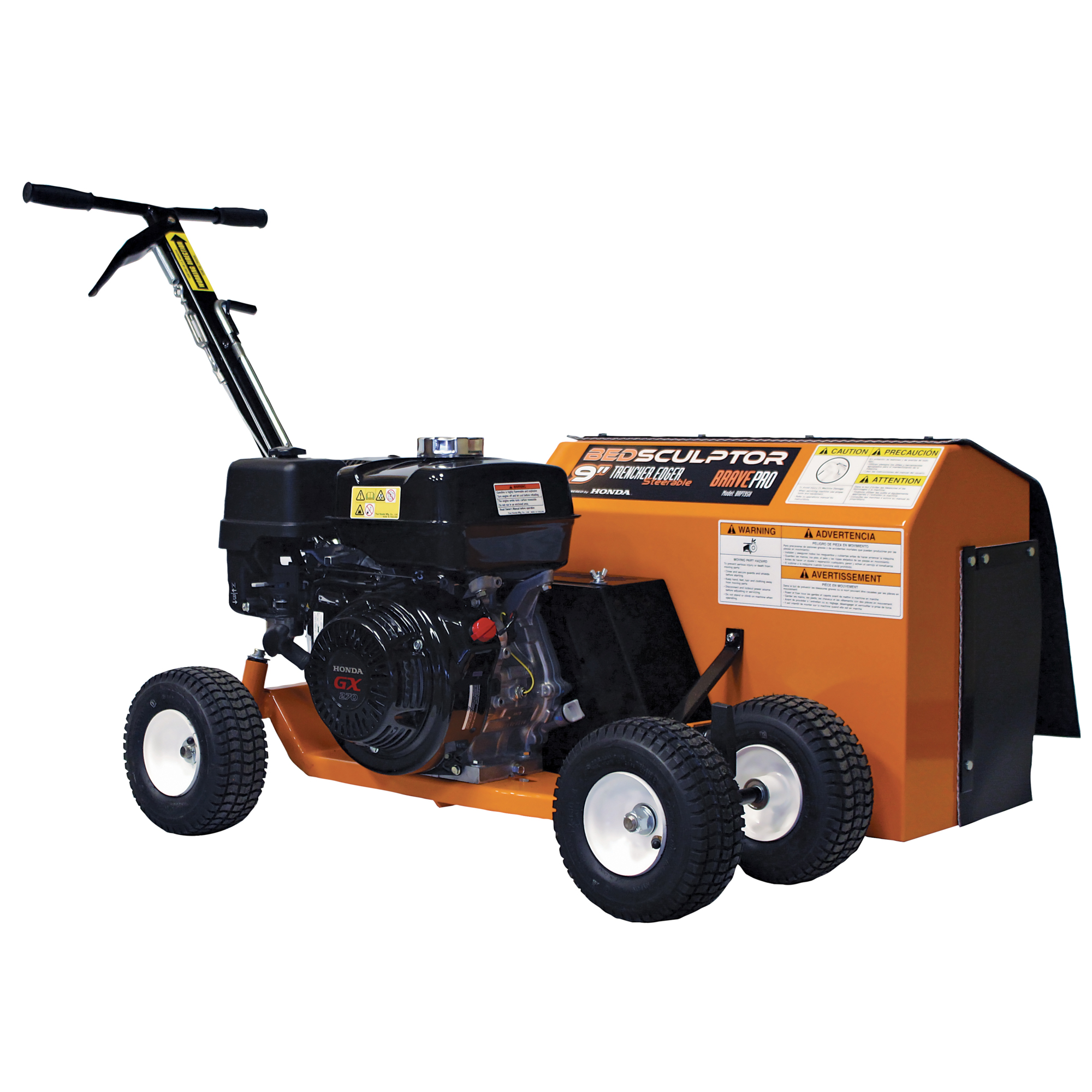 Brave Trencher with 5” Bedmaster Rotor with Honda GX270, Model BRPT9SH5 (Additional rotors available)